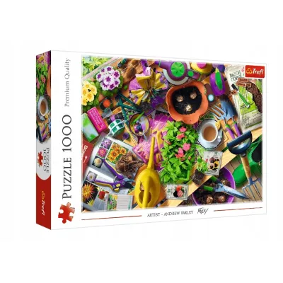 Trefl Puzzle 1000 el Porządki w ogrodzie