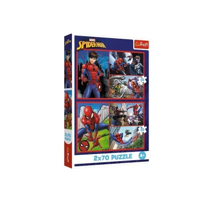 Trefl Puzzle 2x70 el Pajęcze historie 