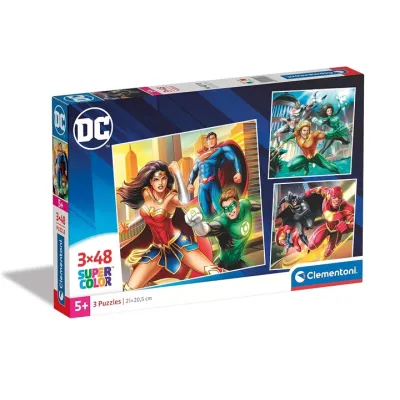 Clementoni puzzle 3x48 el Square DC Comics Justice