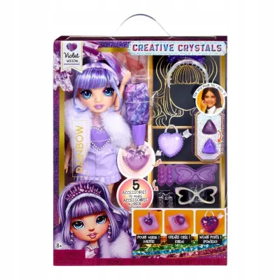 MGA Rainbow High Creative Crystal Fashion Violet