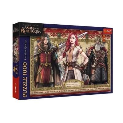 Trefl Puzzle 1000 el Władca Pierścieni Wojna Rohirrim