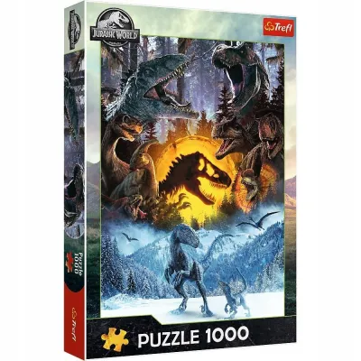 Trefl Puzzle 1000 el w świecie Parku Jurajskiego