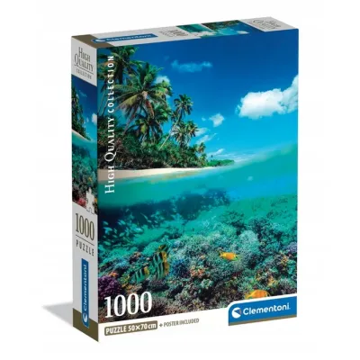 Clementoni puzzle 1000 el Compact Summer Paradise