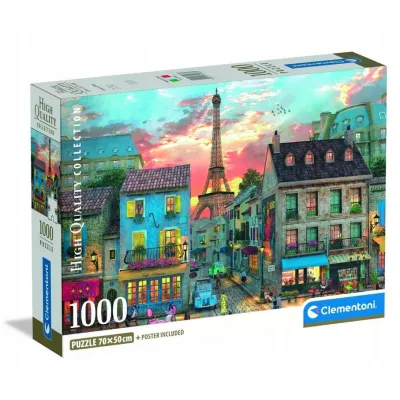 Clementoni puzzle 1000 el Compact Himeji Streets Of Paris