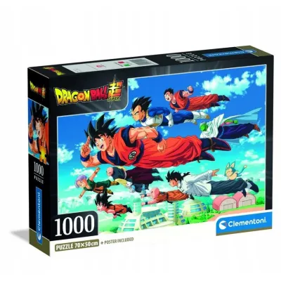 Clementoni Puzzle 1000 el Compact Anime Dragon Ball