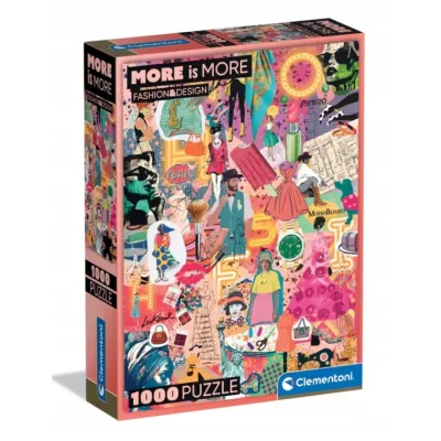 Clementoni Puzzle 1000 el Compact Fashion Design