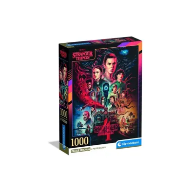 Clementoni Puzzle 1000 el Compact Netflix Stranger Things