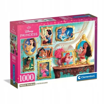 Clementoni Puzzle 1000 el Compact Disney Princess