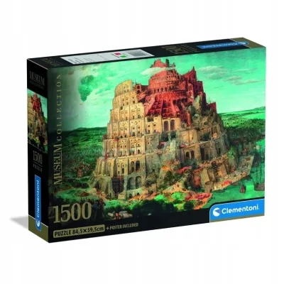 Clementoni Puzzle 1500 el Museum The Tower Of Babel