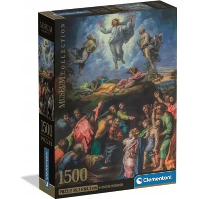 Clementoni Puzzle 1500 el Compact Museum Transfiguration