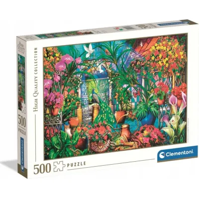 Clementoni Puzzle 500 el HQ The Green house Caretakers