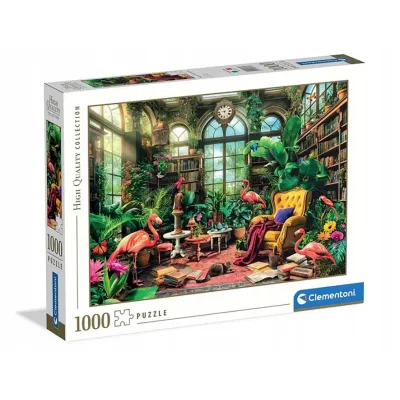 Clementoni Puzzle 1000 el HQ The Green house Library