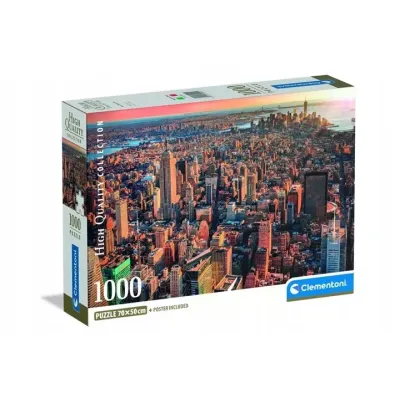 Clementoni Puzzle 1000 el Compact New York City