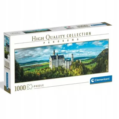 Clementoni Puzzle 1000 el Panorama HQ The Neuschwanstein 