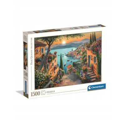 Clementoni Puzzle 1500 el HQ Steps to the Harbor