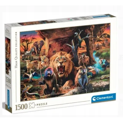 Clementoni Puzzle 1500 el HQ The Tribal Society