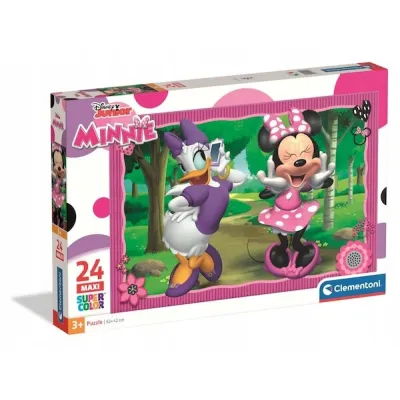 Clementoni Puzzle 24 el maxi Super Kolor Minnie