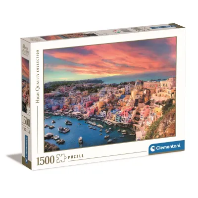 Clementoni Puzzle 1500 el HQ Picturesque Procida Island