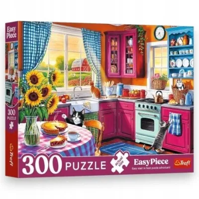 Trefl Puzzle 300 el Senior Easy Piece Poranek w kuchni