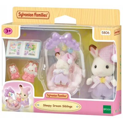 Sylvanian Figurki śpiące rodzeństwo