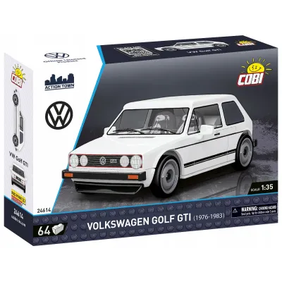 Cobi Klocki Biały VW Glolf GTI 1976-1983 64 kl