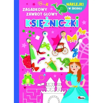 Morex Książka Zagadkowy zawrót głowy Księżniczki