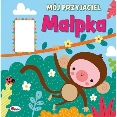 Morex Książka Mój przyjaciel małpka z maskotką