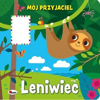 Morex Książka Mój przyjaciel leniwiec z maskotką 