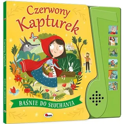 Morex Książka Baśnie do słuchania Czerwony Kapturek