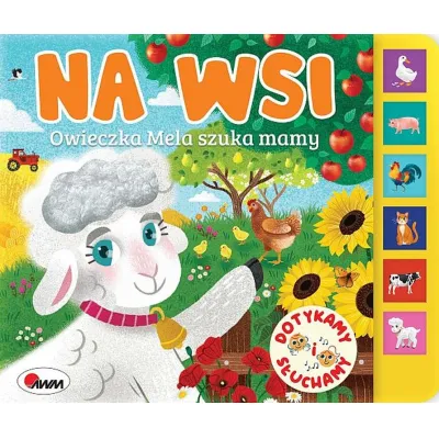 Morex Książka Dotykamy i Słuchamy Na wsi Owieczka Mela