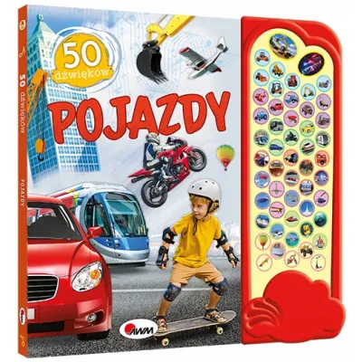 Morex Książka 50 dźwięków pojazdy