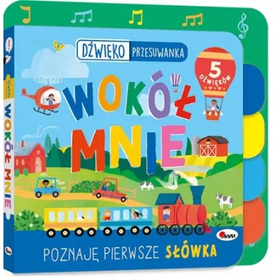 Morex Książka Dźwiękoprzesuwanka Wokół mnie