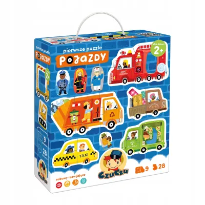 CzuCzu pierwsze puzzle 28 el pojazdy