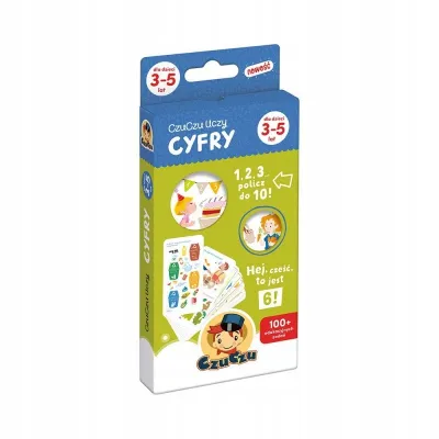 CzuCzu Książka Uczy Cyfry