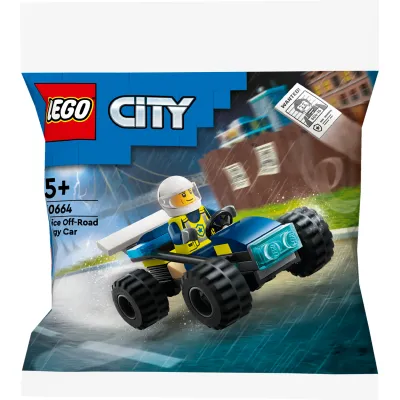 LEGO CITY Klocki Policyjny łazik saszetka
