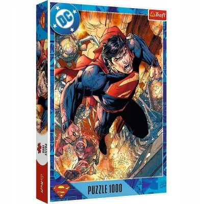 Trefl Puzzle 1000 el Superman w akcji 