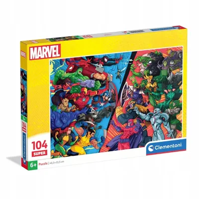 Clementoni Puzzle 104 el Super Kolor Marvel