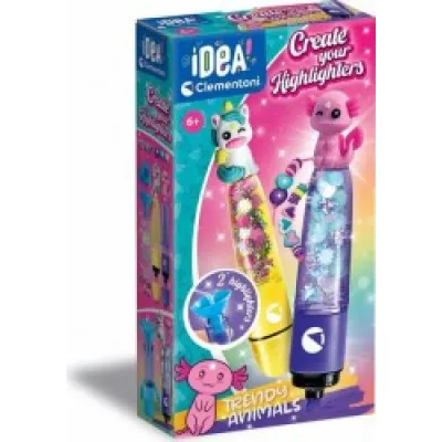 Clementoni IDEA Mini fabryka markerów Magiczne zwierzęta