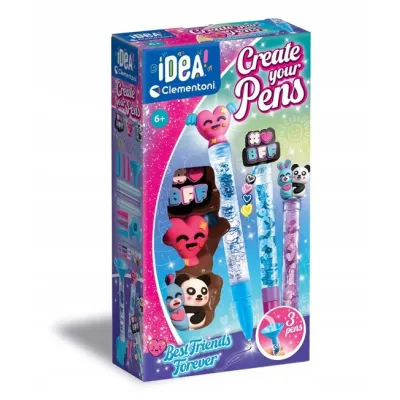 Clementoni IDEA Mini fabryka długopisów Najlepsi Przyjaciele 