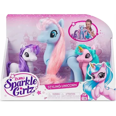 ZURU Sparkle Girlz jednorożce 3 szt