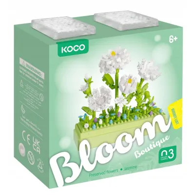 KOCO klocki kwiaty jaśminu 285 el