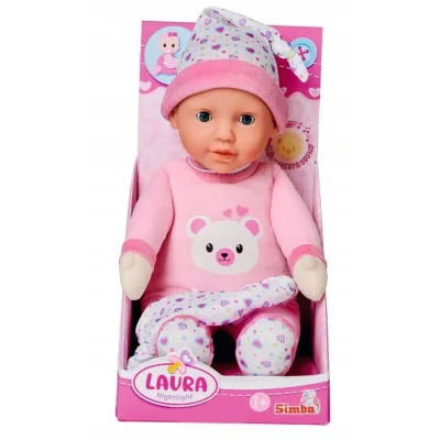 Simba Lalka Laura z melodią i lampką nocną