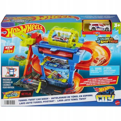 Hot Wheels City myjnia samochodowa