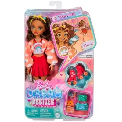 Barbie Besties lalka modowa na wrotkach