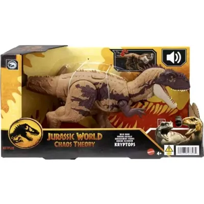 Mattel JURASSIC WORLD groźny ryk Kryptops 