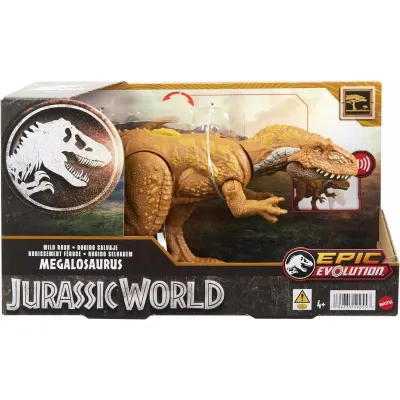 Mattel JURASSIC WORLD Megalozaur z rykiem