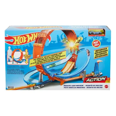 Hot Wheels zestaw Olbrzymia pętla