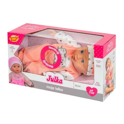 Smily Play Lalka leżąca Bobas Julka 