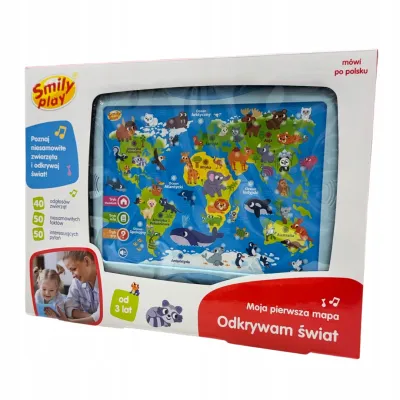 Smily Play Odkrywam świat Moja pierwsza mapa