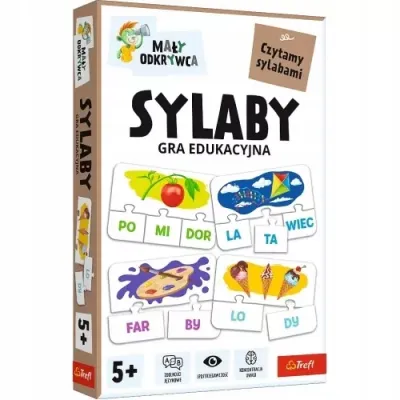 Trefl GRA Sylaby Mały Odkrywca 